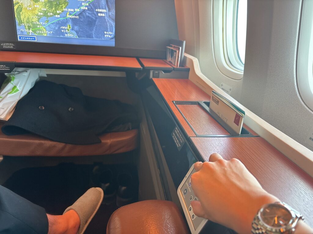 JAL国際線ファーストクラス