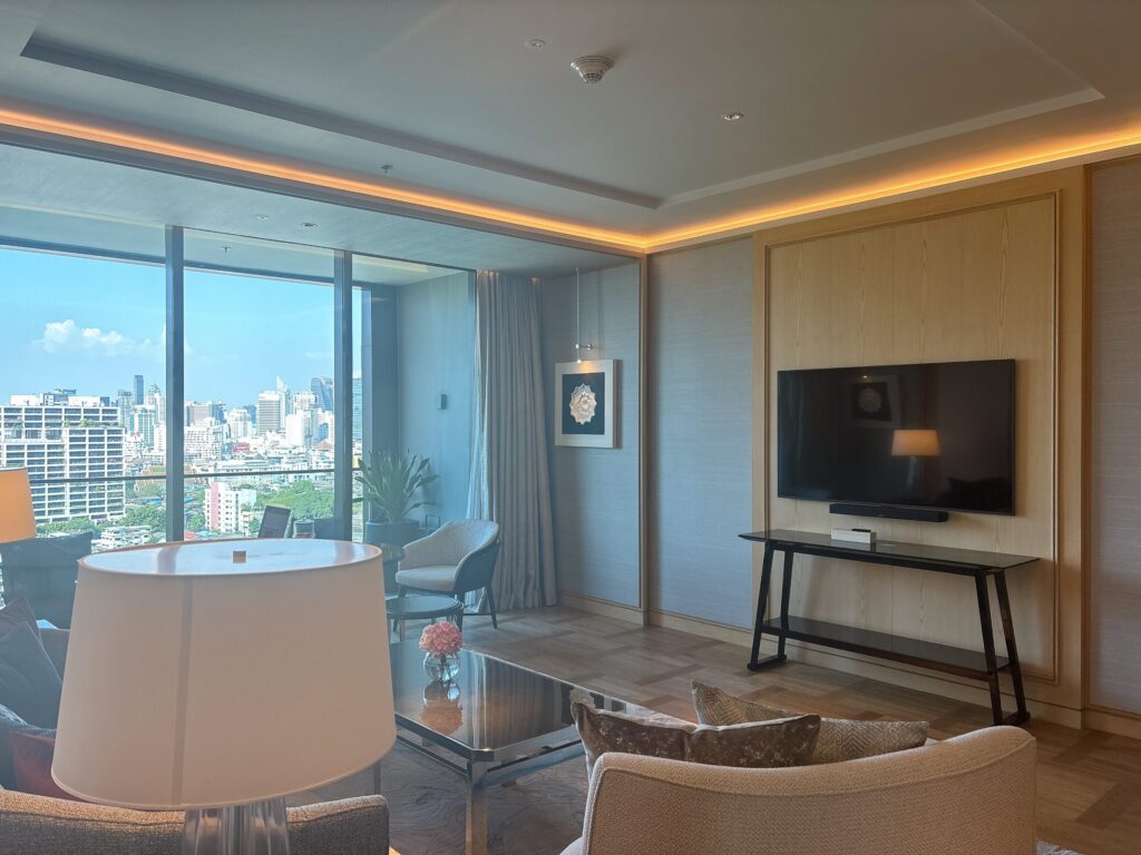 リッツカールトンバンコクの客室